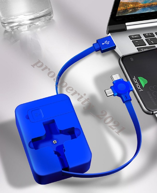 Phone Stand Powerbank Charge Cable Charger Data Cable Retractable Charge Cable gallery