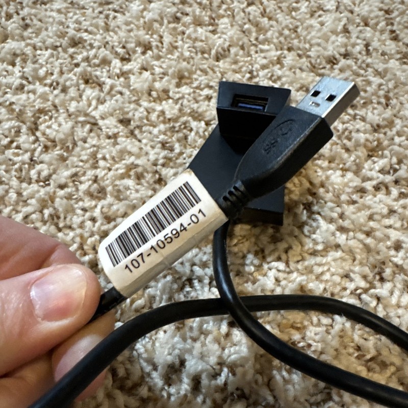 Netgear Charger Adapter Socket Base/Dock USB3.0 Cable 107-10594-01 gallery