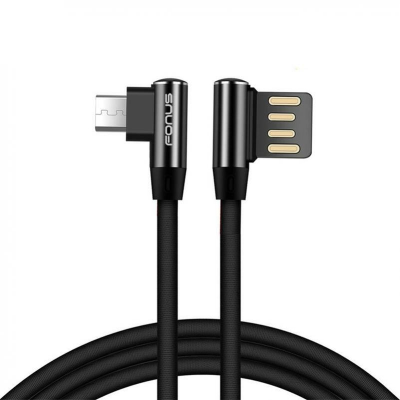 RIGHT ANGLE 90 DEGREE 10FT LONG USB CABLE POWER CORD For SAMSUNG PHONE & TABLET gallery