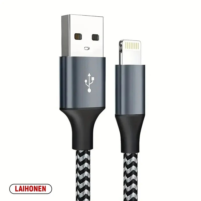 USB A To Lightning MFi Certified Cable For iPhone Pro Max Fast Charging Cable