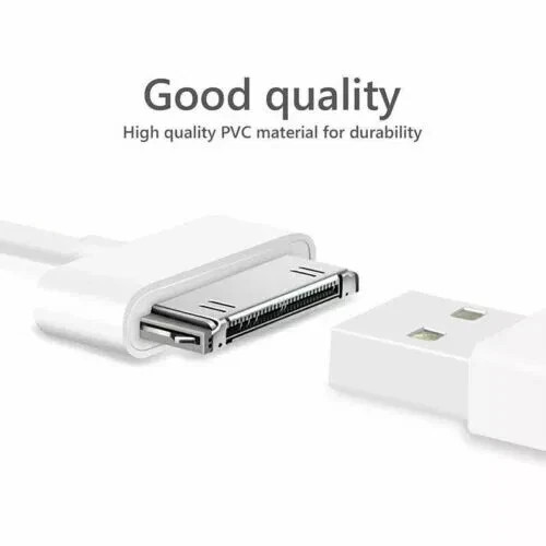 30Pin USB Data Sync Cable Charger For Apple iPad 1 2 3 iPod Touch classic gallery