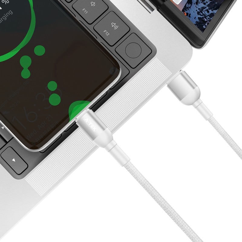 USB-A Cable: Durable Copper Wire, Aluminum Connectors - 4ft gallery