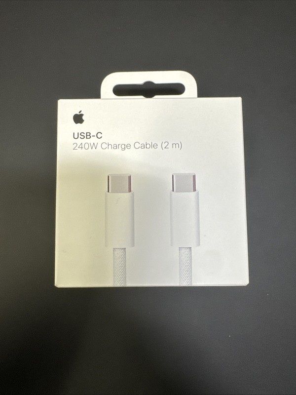 Apple USB-C to USB-C Charge Cable 240W White, 2m/6.6ft