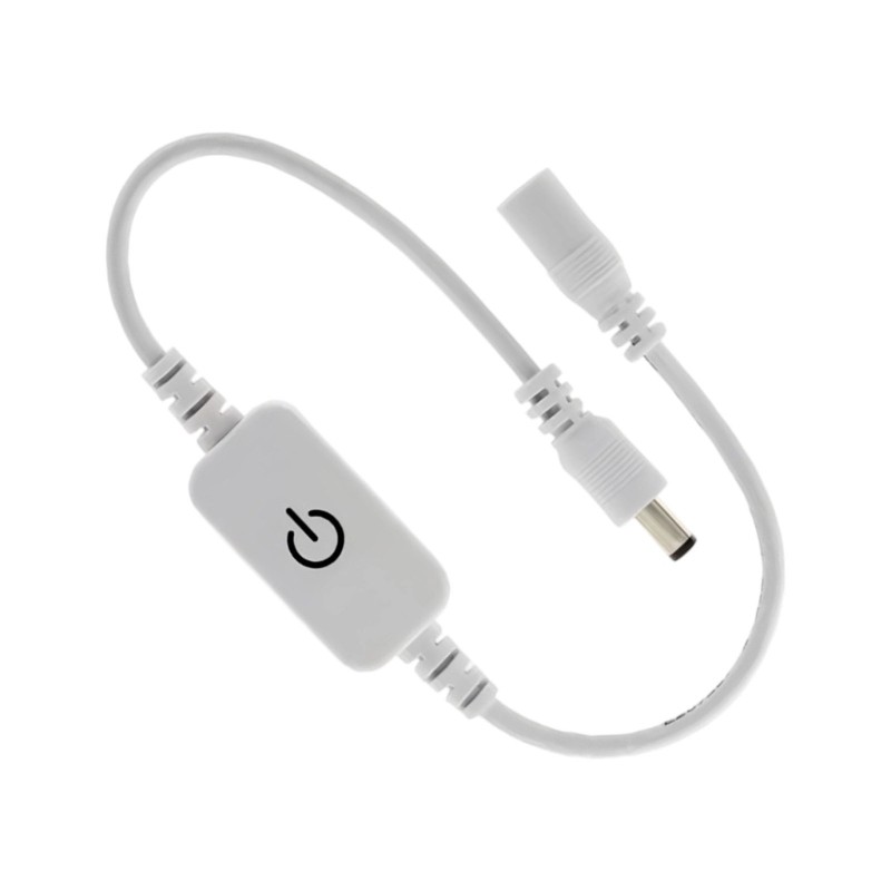 Inline Touches Switches for LED Strips Light Single Color Light Controller with gallery