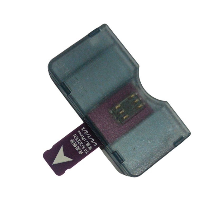 SIM Card Adapter SIM Card Reader Mini SIM Nano for iOS Phone5/6/7/8/X(Plug&Play) gallery