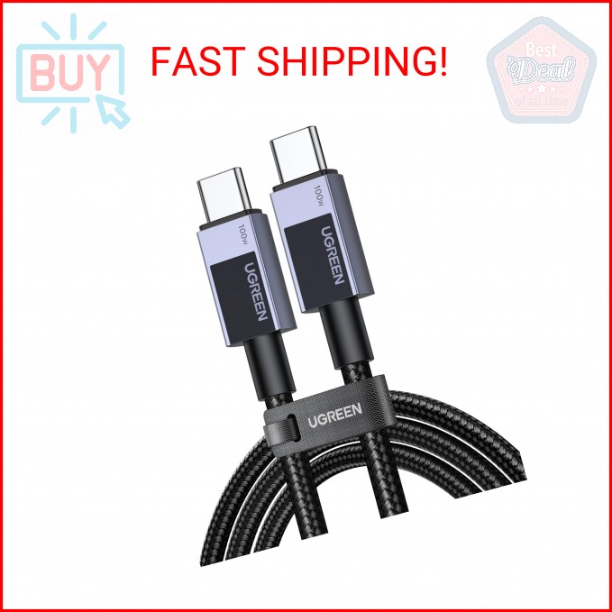 UGREEN USB C Cable – 100W Fast Charging, Type C Connector for iPhone 17/17 Pro M