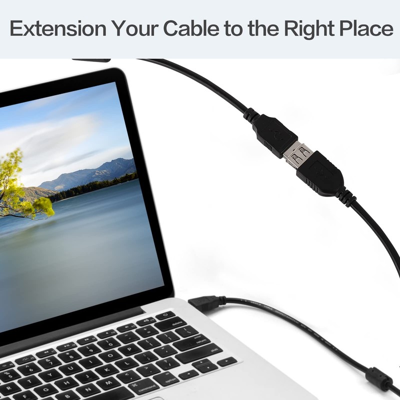 25FT USB 2.0 A Male to A Female Extension Cable Cord Data Lead Wire gallery