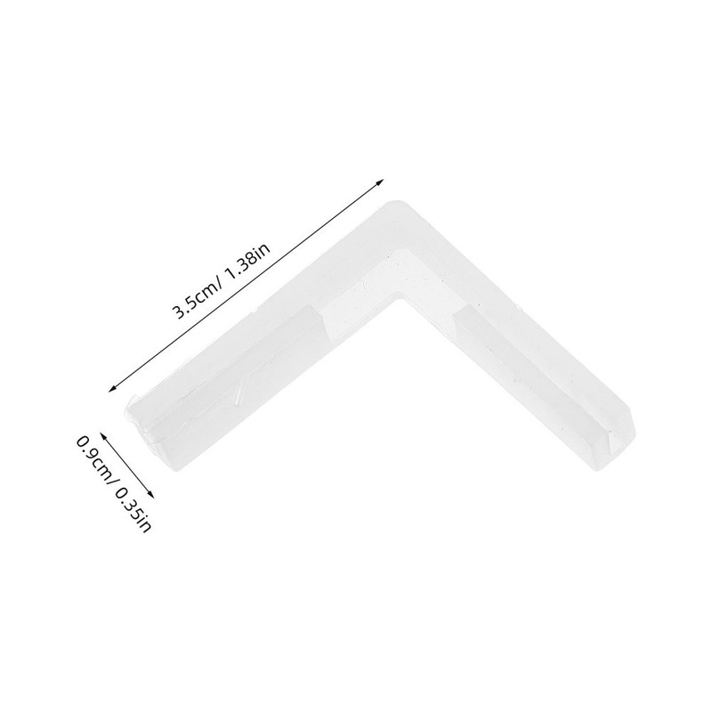 100PCS Edge Protector Sleeve for Cables - L Shape Rubber Wire Concealment Strip gallery