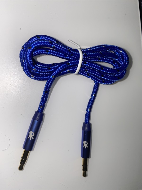 Aux Cable 3.5mm Male to Male Auxiliary Audio Nylon Braided Cord gallery