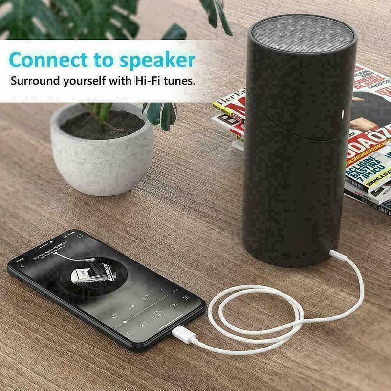 For iPhone X 8 11 12 13 14 Pro Max iPad Plus to 3.5mm AUX Audio Car Adapter Cord gallery