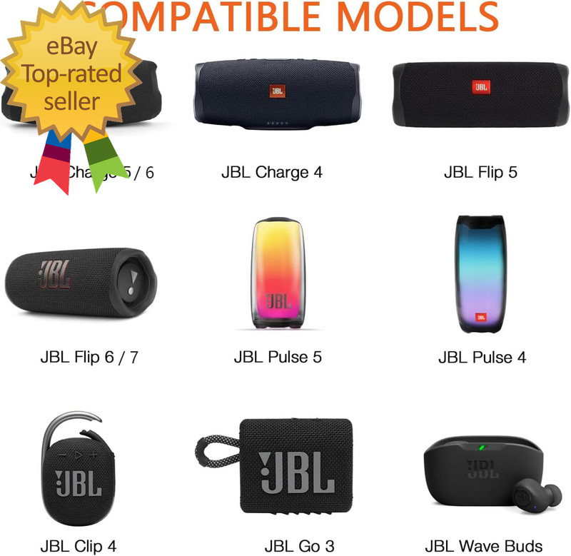 Charger Charging Cable Cord Fit for JBL Charge 4,Charge5,Charge 6,JBL Flip 5, Fl gallery