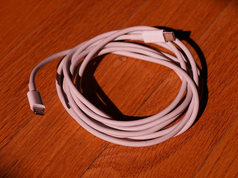 Apple Lightning to USB C Cable 6ft 1m from Box iPhone Genuine Authentic White