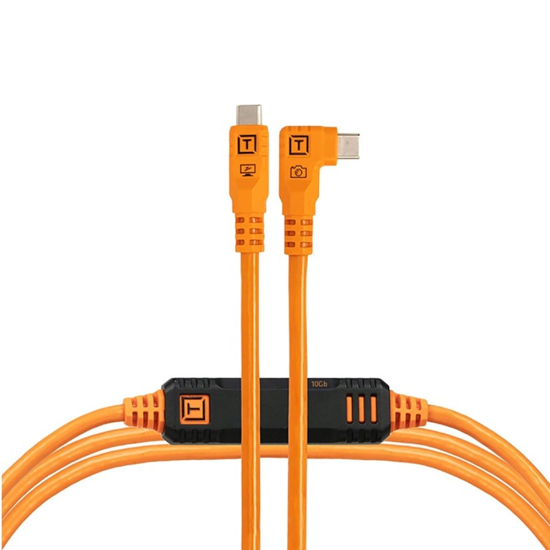 TetherPro Optima 10Gbps Gen 2 USB-C 15ft High-Vis Orange