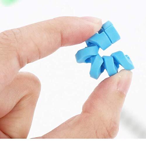 20 Pack Charging Cable Protector Spiral Tube Wire Protectors Cord Sleeve gallery
