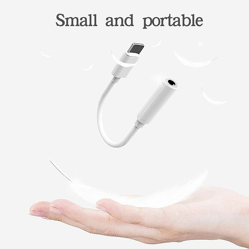 For iPhone Headphone Adapter Jack 8Pin to 3.5mm Aux Cord Dongle Converter lot gallery