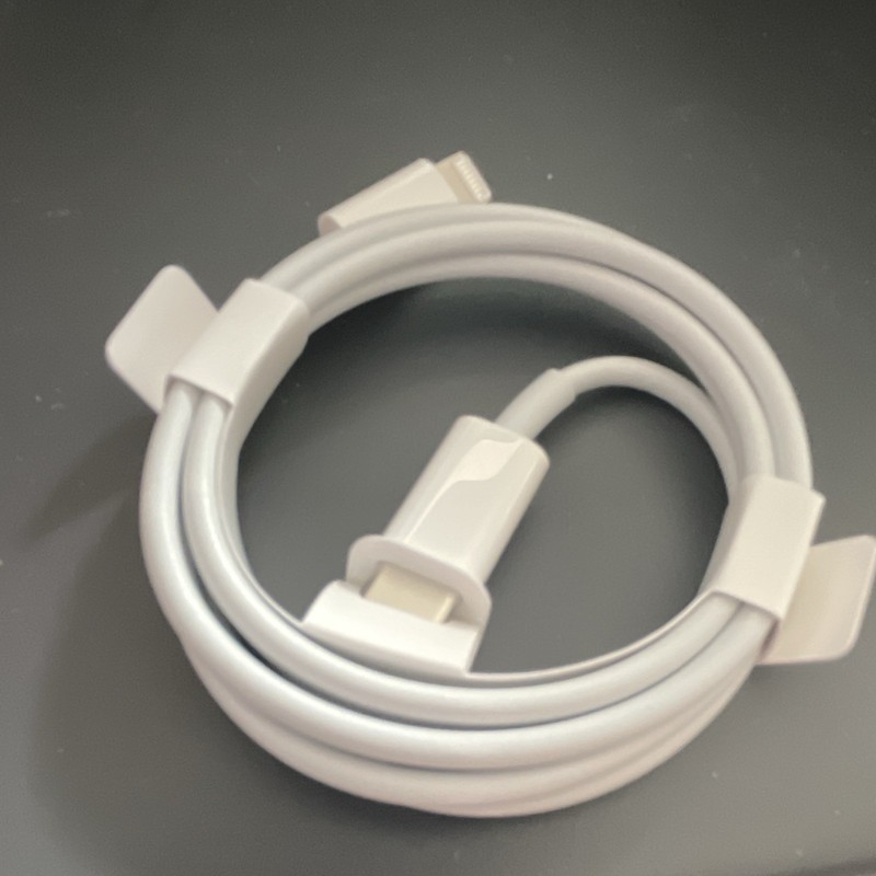 USB-C to Lightning Charging Cable, White, 1m (Less than 10ft.) MFi certified gallery