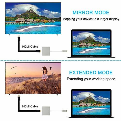 NEW USB Type C to HDMI HDTV TV Cable Adapter Converter For USB-C Phone Tablet gallery