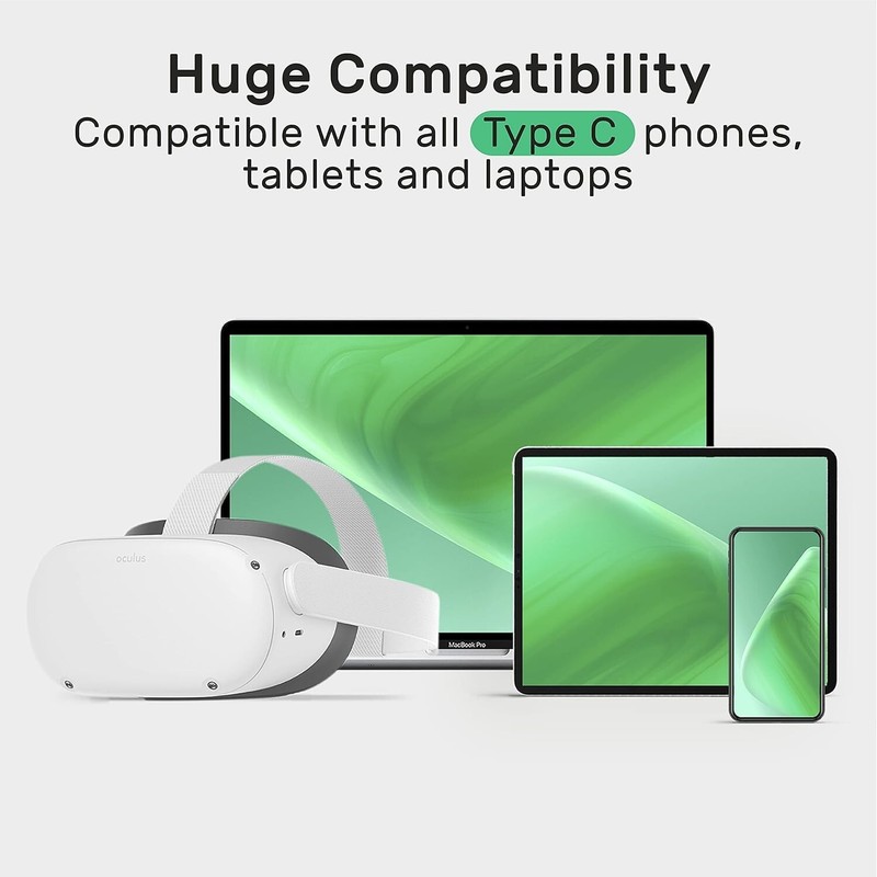 USB-A to USB-C Cable 16 Feet Fast Charging High Speed Stable Data Transfer gallery
