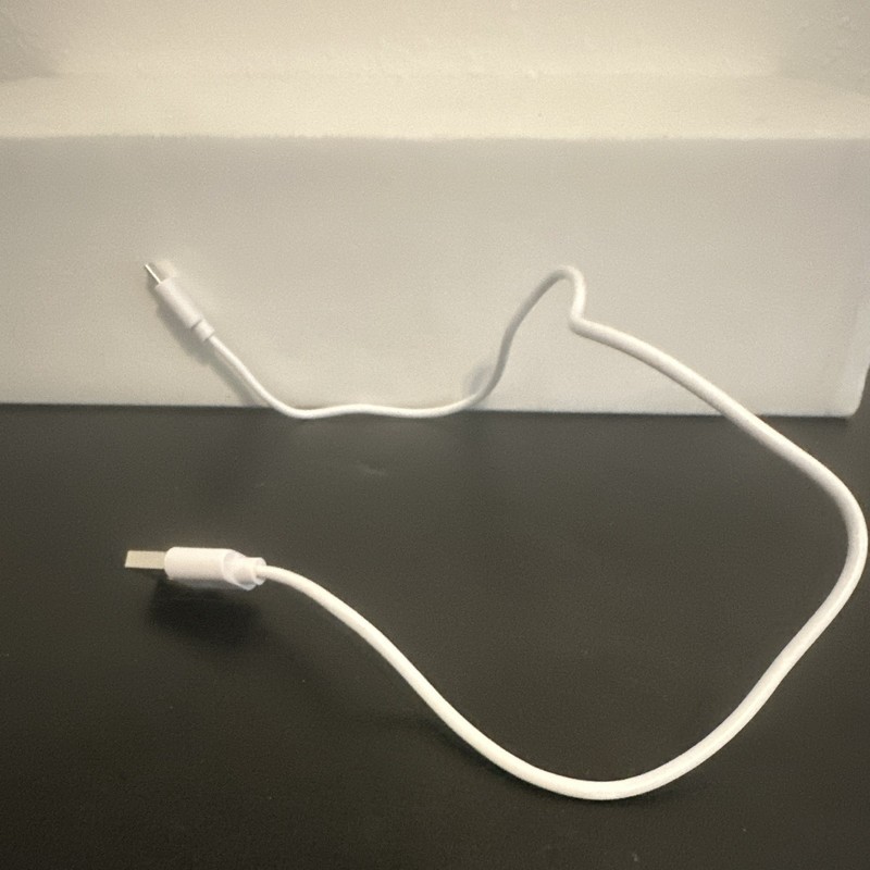 USB-A to Micro-USB 2.0 Charging Cable, White Round Plastic, Universal, 20inches gallery