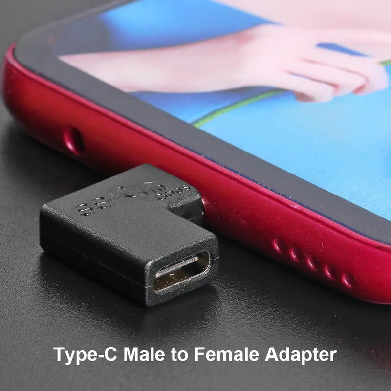 USB Type C to USB Type C Adapter PD Charging Data Sync Charger Cable Converter