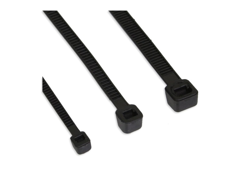 InLine cable ties 400×7.2mm black 100pcs cable ties length 59963R