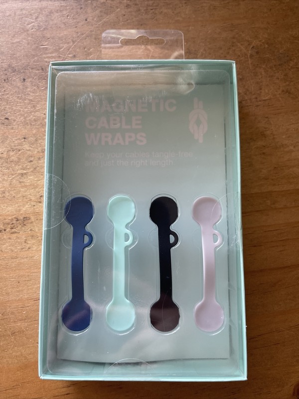 NEW ESI Magnetic Cable Wraps (4 Pack)