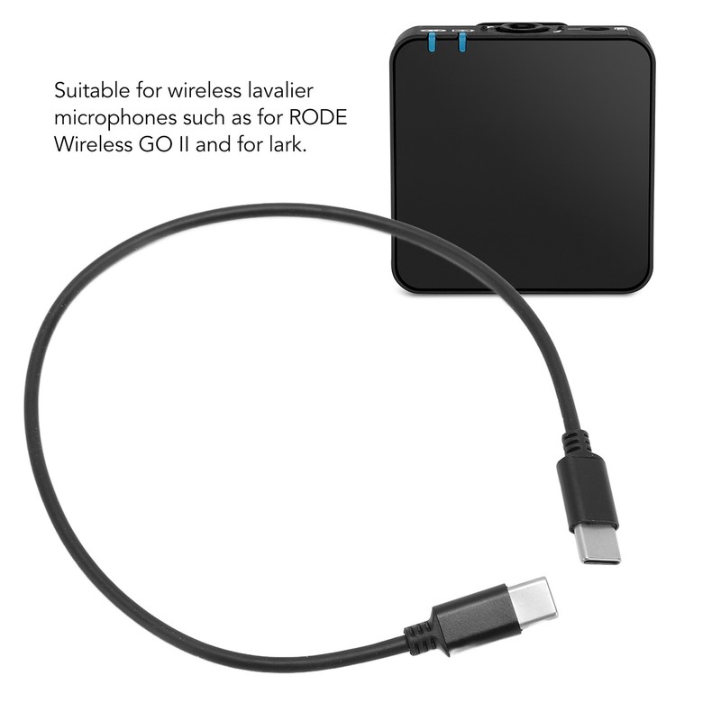 Type C To Type C Microphone Cable Connect Phone To Wireless Lapel Microphon FJJZ gallery