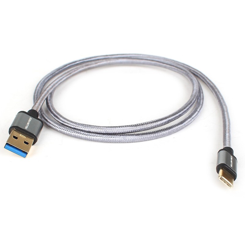 3ft Type C-USB 3.0 Cable Braided Changing Shining 66W 5A QC3.0 Fast Charger Cord