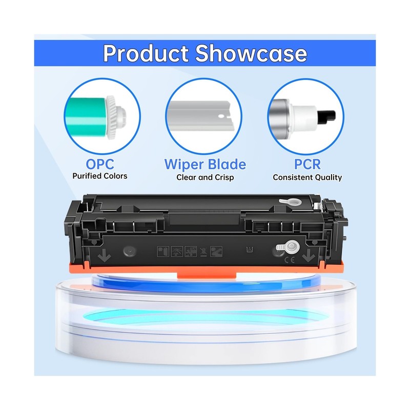 W2100X 210X Toner Cartridges 4 Pack High Yield (with Chip) Compatible with HP... gallery