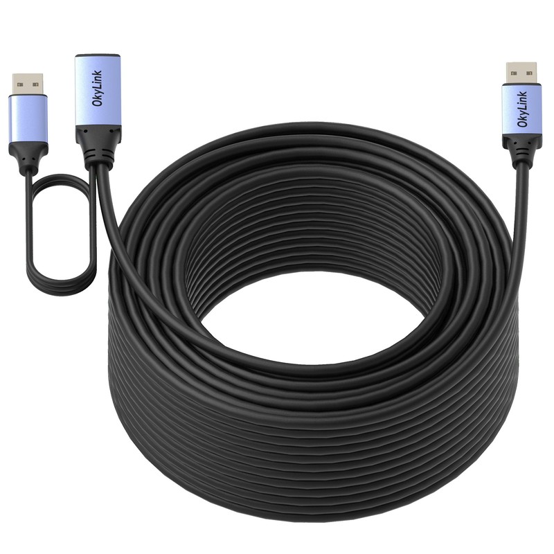 100ft(30M) Active USB 2.0 Extension Cable A Male to A Female 480Mbps for Prin... gallery