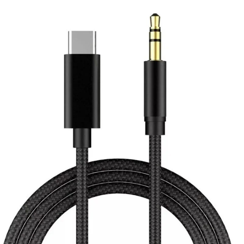TypeC to Aux Cable USB Type-C Male To 3.5mm Cord Car AUX Music Audio Adapter LOT gallery