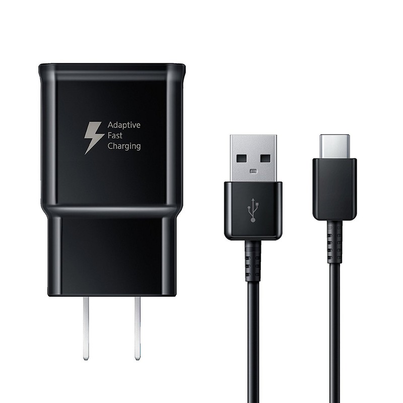 Samsung Adaptive Fast Charger & USB-C Cable for Galaxy S8/ S8+ (100% Authentic)