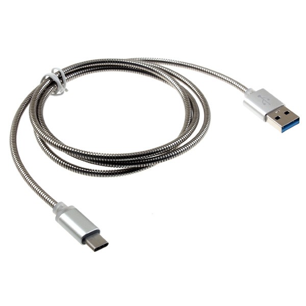 For TCL K33/K32 5G - Metal USB Cable 6ft Type-C Charger Cord Power Wire gallery