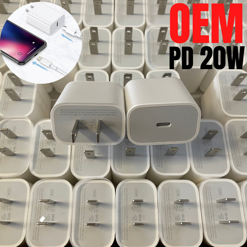 20W PD Fast Wall Charger USB-C Power Adapter For iPhone 16 15 14 13 11 12Pro Max gallery