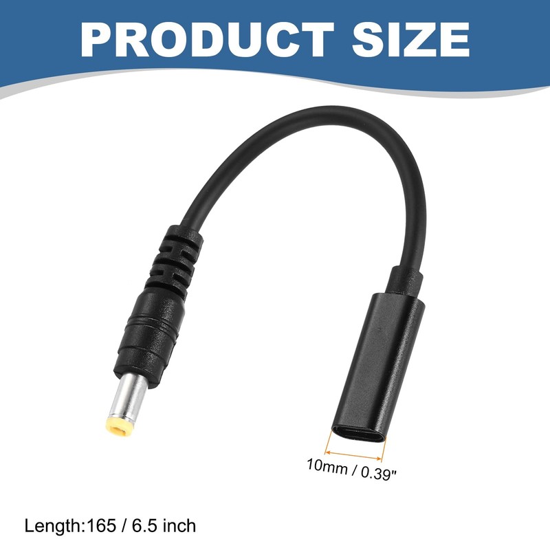 USB to DC Adapter, 5.5x2.5mm USB to DC DC to USB USB to DC Power Cable USB PD... gallery