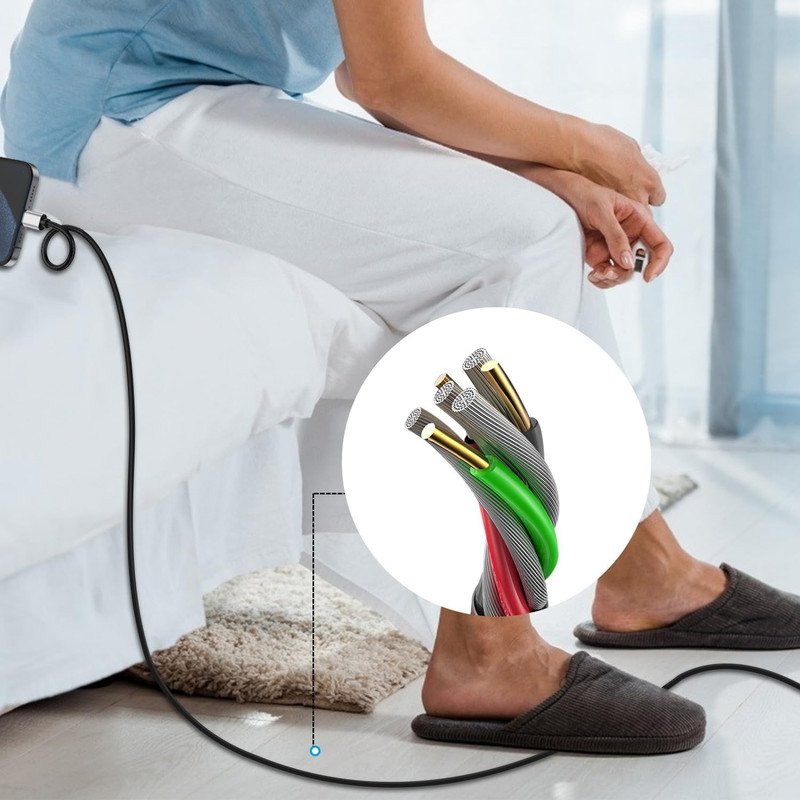 USB Type C Cable 10Ft, [2 Pack] USB a 2.0 to USB-C 10 Ft Type C Fast Charger Ext gallery