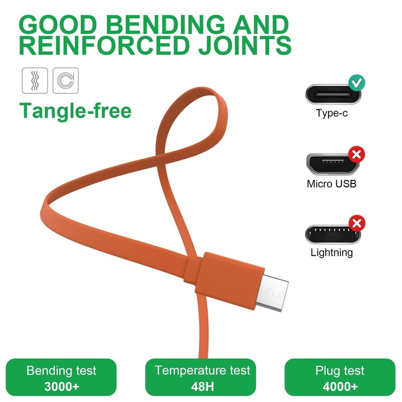USB C Charger Charging Cable for JBL Charge 4 Charge 5 Charge 6 Flip 7 Flip 6... gallery