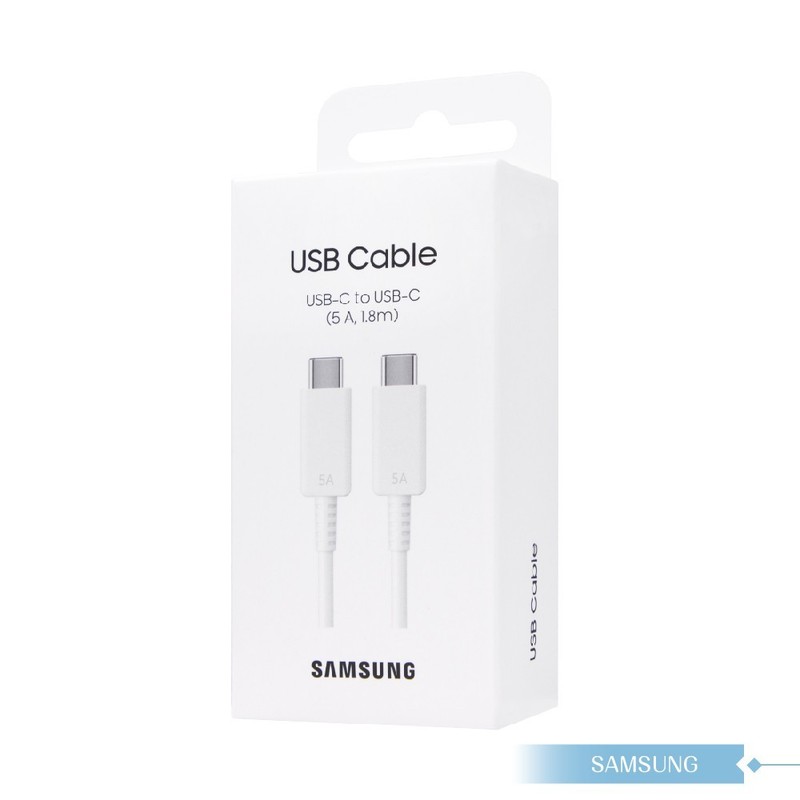Original Samsung Official S23 series Type-C to Type-C Cable (5A) 1.8m / EP-DX510 gallery