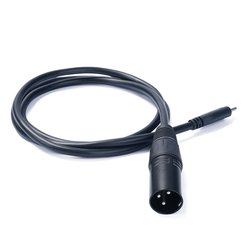 USB Type C Stereo Sound Type C Male to 3Pin XLRs Male Female Converters Cable gallery