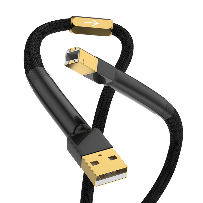 HiFi USB 2.0 Cable Type A to Type B Male Male 6.6FT/2M Printer Scanner Data …