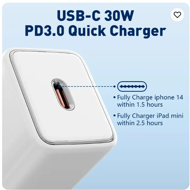 LDNIO 30W Type-C Power Charger for iPhones gallery