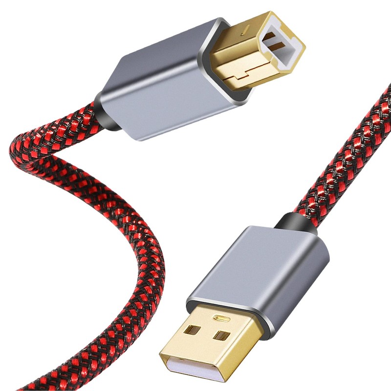 25Ft USB Printer Cable 2.0 Type A Male to B Male, High Speed, Compatible with... gallery
