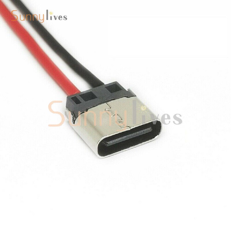 10PCS USB Type-C 2Pin Welding Wire Female Connector Cable / 16pin Female Ports gallery