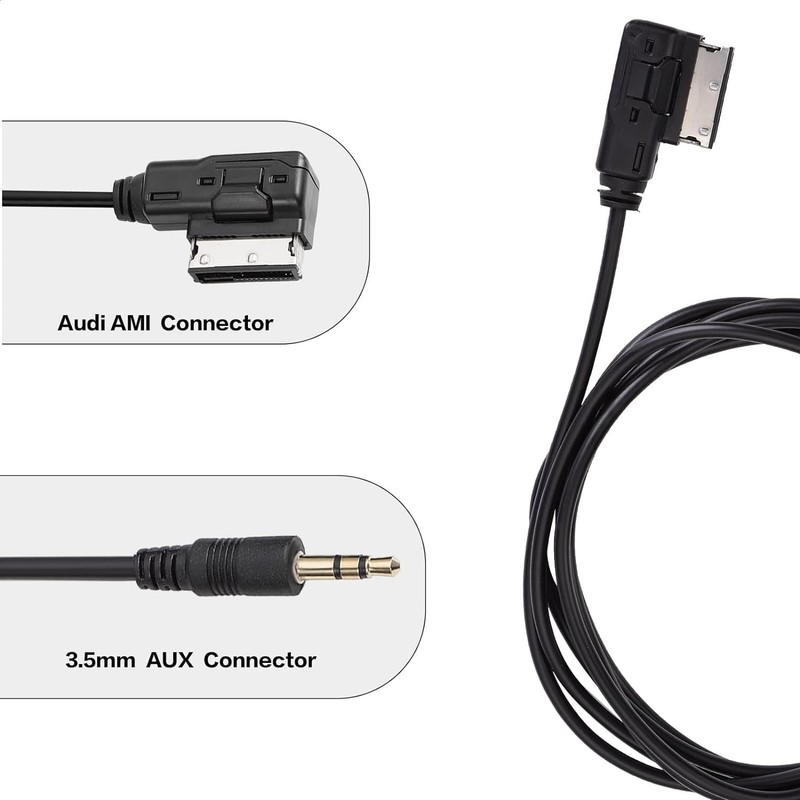 6.6ft AMI MDI MMI AUX Cable Audio Music Interface Adaptor 3.5mm Jack Aux-in M... gallery
