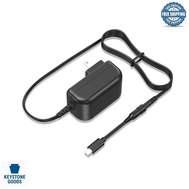 Listed 12V USB C Power Cord for Avapow Car Jump Starters
