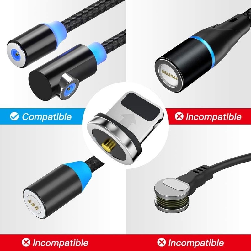 Dust-Proof USB Type-C Magnetic Connectors – 5-Pack for Effortless Charging gallery