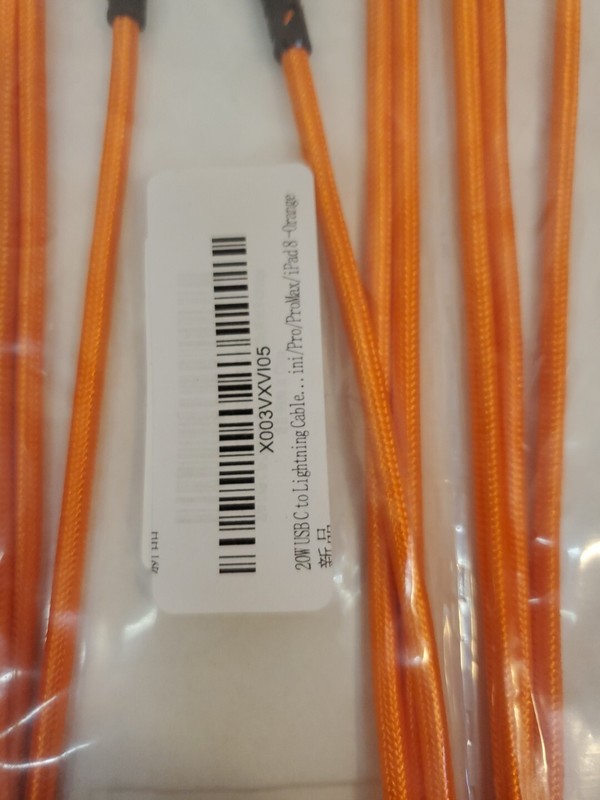 RJJ 20W USB C to Lightning Cable Fast Charging 【3Pack-6ft】 MFi Certified... gallery
