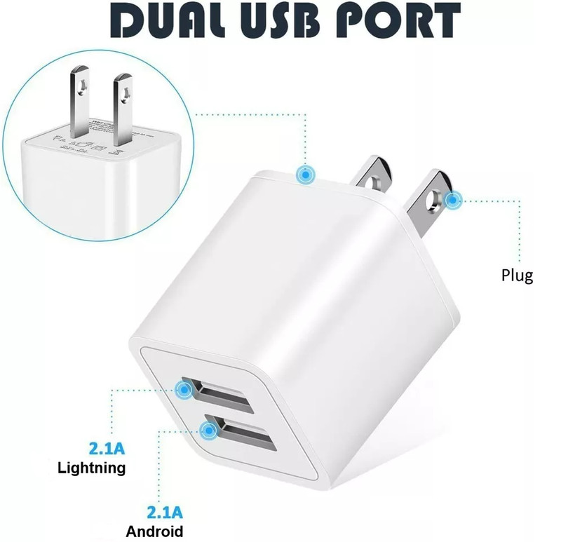 Charger Block + USB Cable 40" Type C Heavy Duty Thick charge data transfer gallery