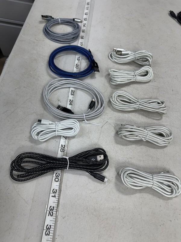 10 Total/ Samsung Galaxy S7 S6 Edge+PS4 Micro USB Cable Fast Charging Cord 6ft
