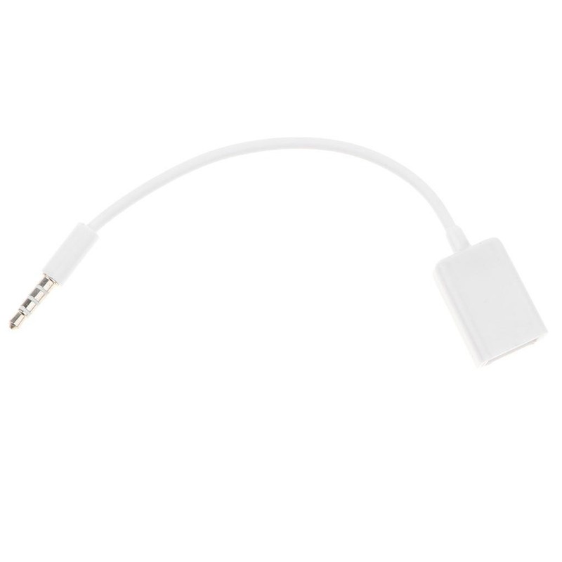 3.5mm Jack Audio Plug To USB 2.0 Female Converter Cable gallery